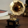 Wooden and Brass Gramophone showpiece